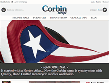 Tablet Screenshot of corbin-europe.com